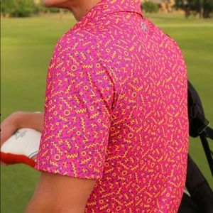 USA Palm Pique Stretch Silky Soft Polo